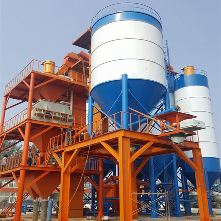 郑州中力众鼎厂家直销供应 干粉砂浆混合设备 全自动干粉砂浆搅拌站生