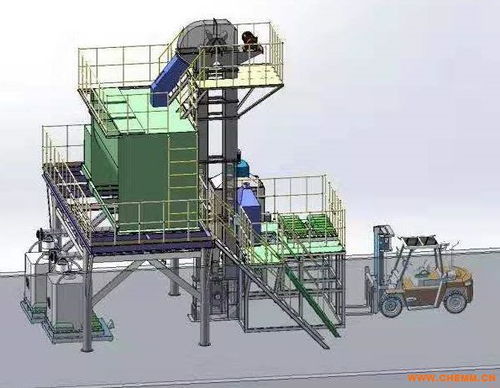 陶瓷釉料粉末混合成套设备 陶瓷熔块混合机成套设备