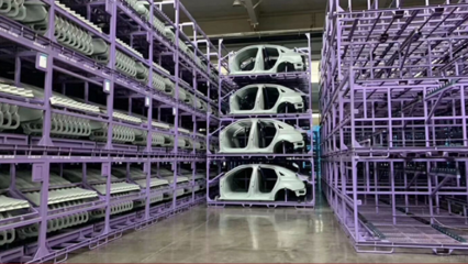 奥迪A3车主亲临一汽-大众佛山工厂提车